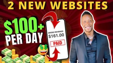 2 New Websites Makes You $100 PER DAY! (Websites To Make Money Online)