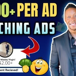 Get Paid $2.00+ Per Ad You Watch (Earn Money Watching Ads 2022)