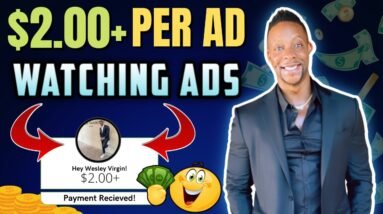 Get Paid $2.00+ Per Ad You Watch (Earn Money Watching Ads 2022)