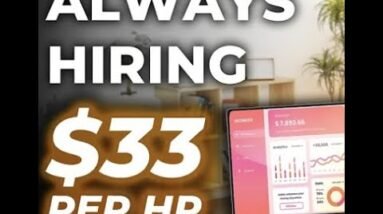 Make $65/HOUR Doing Online Transcription Jobs From Home Worldwide (NO EXPERIENCE)