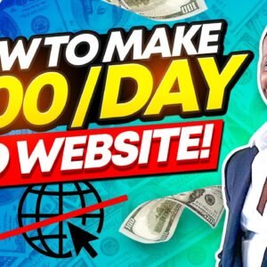 How To Make $100 A DAY & Make Money Online For FREE With NO Website! (Proof Inside)