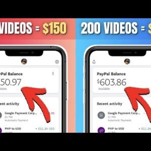 NEW App Pays $300 To Watch Videos For Free! (Make Money Online)