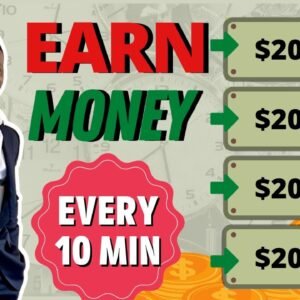 (NEW WEBSITE) Earn $20.00 Per 10 Minutes For FREE | Make Money Online 2022
