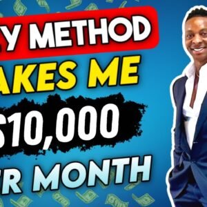 Stupidly Lazy $10,000/Month Method For Beginners To Make Money Online (2022)